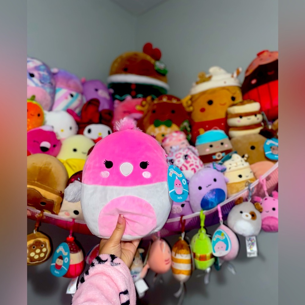 NWT/FTM SQUISHMALLOW 8” 💕🦜JAYLA THE PINK COCKATOO